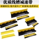 压线板线槽减速带橡胶PVC电缆护线槽板水管盖线板演出展会过线槽