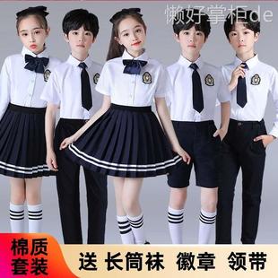 六一儿童大合唱团演出服幼儿园服毕业照中小学生诗歌朗诵比赛校服