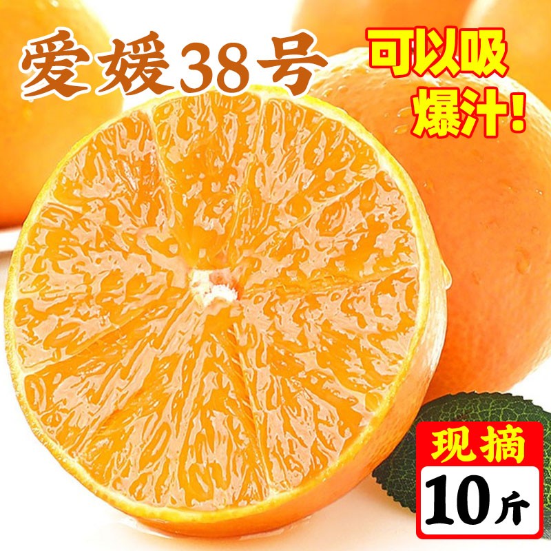四川爱媛38号果冻橙10斤新鲜橙子