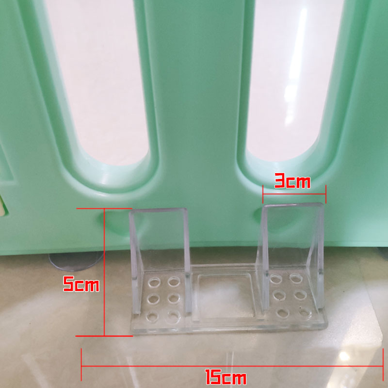 宝宝围栏固定地器儿童护栏防侧滑贴垫强吸盘底座卡扣挡板加固神器