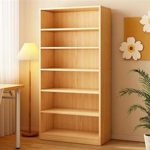 家用图书馆实木书架落地置物架绘本架客厅一体靠墙储物柜转角书柜