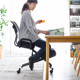 日本SANWA矫姿椅人体工学坐椅办公写字家用学生座椅办公气杆升降靠背跪姿椅