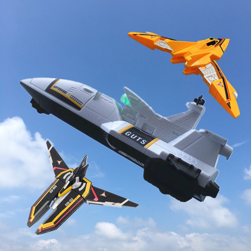 雅格第斯飞船迪迦奥特超人亚特迪斯胜利飞燕12号变形战斗飞机玩具