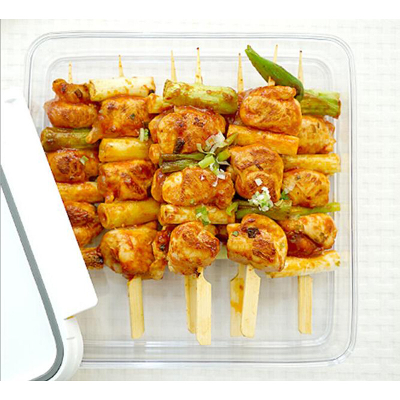韩国微波加热食物收纳盒密封透明有盖大容量水果带盖冰箱保鲜冷冻