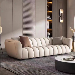 北欧约双三人科技布沙发美式轻奢小户型客厅酒店休闲沙发