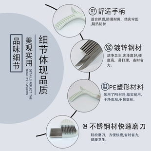 绞肉机清洗神器切片机商用刀片清理器工具绞馅机刀片维护保养清刷