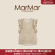 MarMar2024新品女童上衣宝宝夏季衣服婴儿短袖荷叶边T恤女童童装