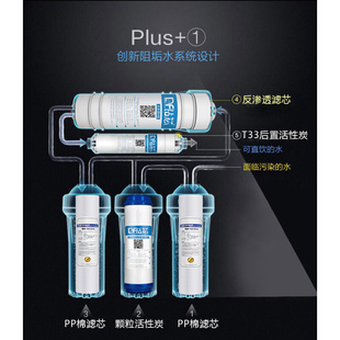 通用净水器滤芯净水机 AR400 SR50 TR75非原装美菱史密斯五级过滤