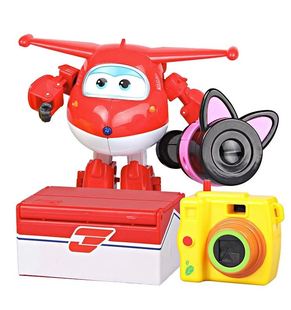奥迪双钻超级飞侠遥控乐迪小爱装备豪华版变形机器人儿童玩具
