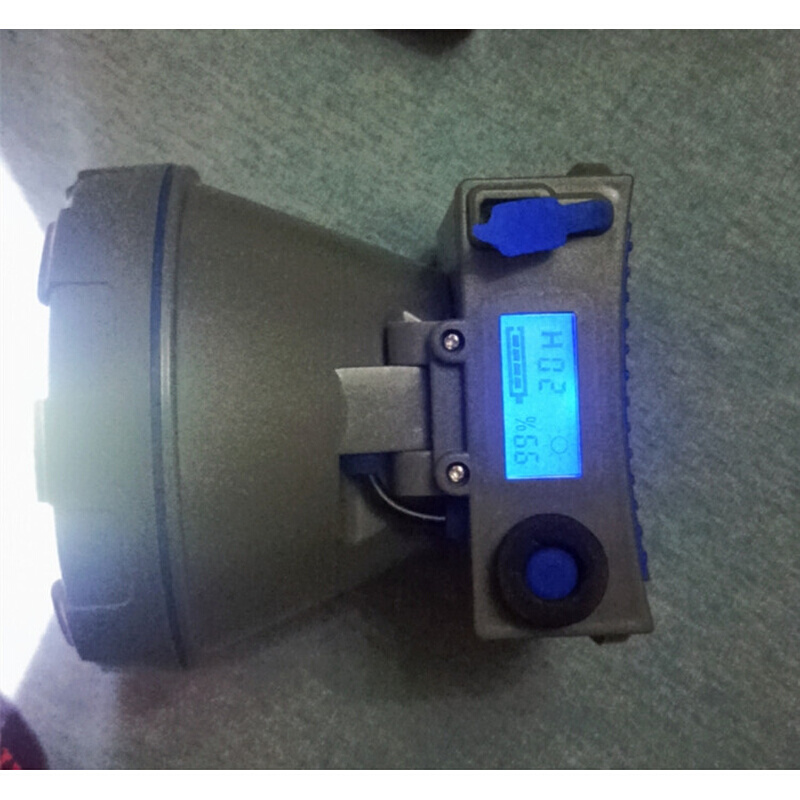 新品亮之友7818充电头灯锂电池显示屏户外强光超亮头戴式夜钓钓鱼