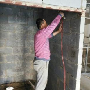 新轻体砖石膏板隔断墙轻质砖工装隔断室内空间隔墙水电改造厂