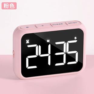 可充电大屏LED液晶电子定时提醒闹钟厨房烘焙倒计时器FY501计时器