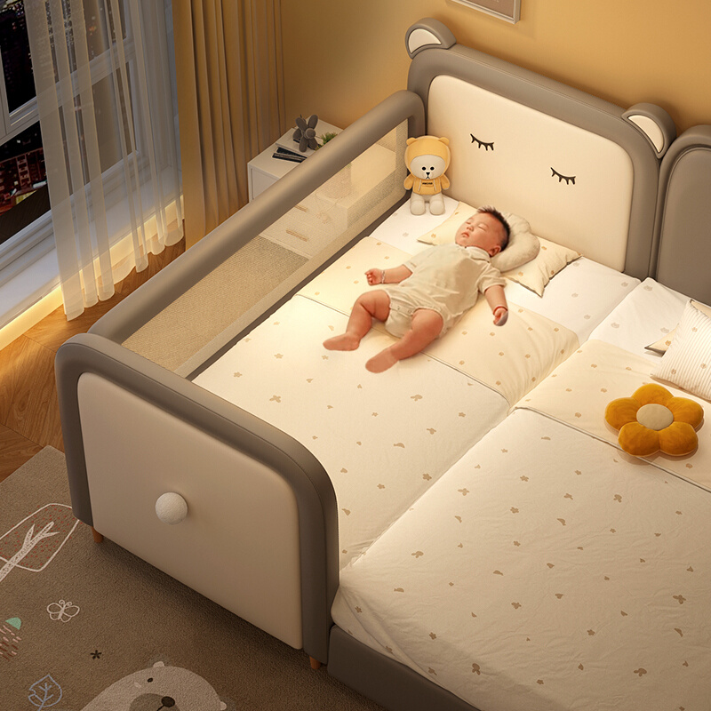 儿童床男女加宽神器婴儿床无缝衔接床扩宽大人增宽延边床