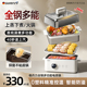 GDANNY蒸锅电蒸锅多功能家用三层蒸炖一体2025新款早餐机蒸汽小型