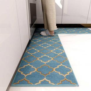 厨房地垫防滑防油地毯吸水脚垫家用垫子吸油防水耐脏新款门口专用