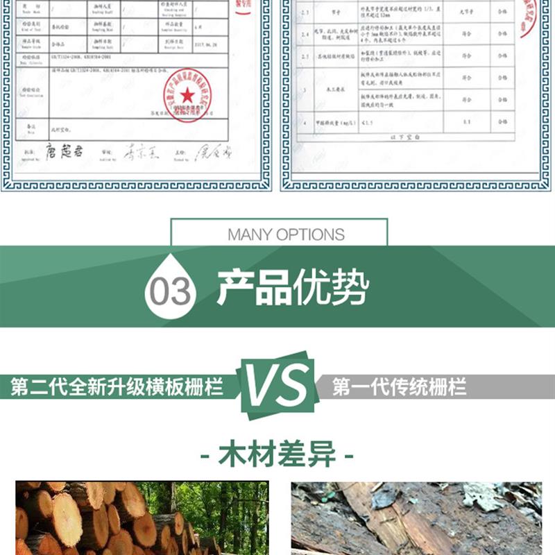 植物爬藤网格拉伸木栅栏户外可移动实木围栏花园篱笆拉网宠物围挡