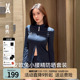 安欧兔美式冰绷带修身防晒衣套装女｜酷辣双拉链｜运动速干修身