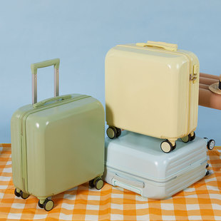 18寸短途旅行登机小型行李箱女生高颜值拉杆密码箱皮箱男2022新款