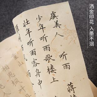 簪花小楷毛笔字帖行楷唐诗宋词行书临摹软笔描红宣纸钢笔式毛笔初