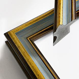 夏洛特油画框定做数字油画装裱定制任意大尺寸外框挂墙画框架裱框