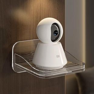 摄像头支架室内室外家用放监控免打孔墙上婴儿看护器摄像头置物架