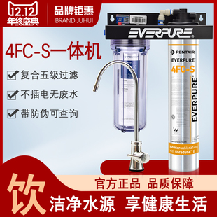 速发爱惠浦4FC-S一体家用净水器矿物质水厨房净水机直饮过滤器