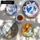 Seletti中西合璧骨瓷创意家用餐盘艺术餐具装饰盘摆件套装礼品