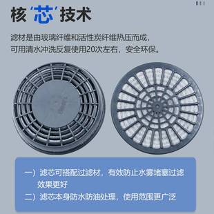 日本进口重松口罩防尘罩U2K滤芯防工业粉尘电焊煤矿井下专用面具