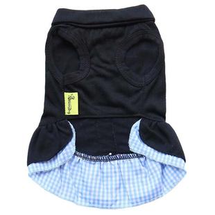 宠物服饰 狗狗用品 “女仆装”小型犬汗布宠物翻领裙 春夏款