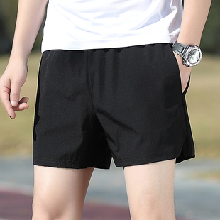 冰丝裤男士马拉松田径训练健身跑步速干裤夏季薄款透气运动短裤