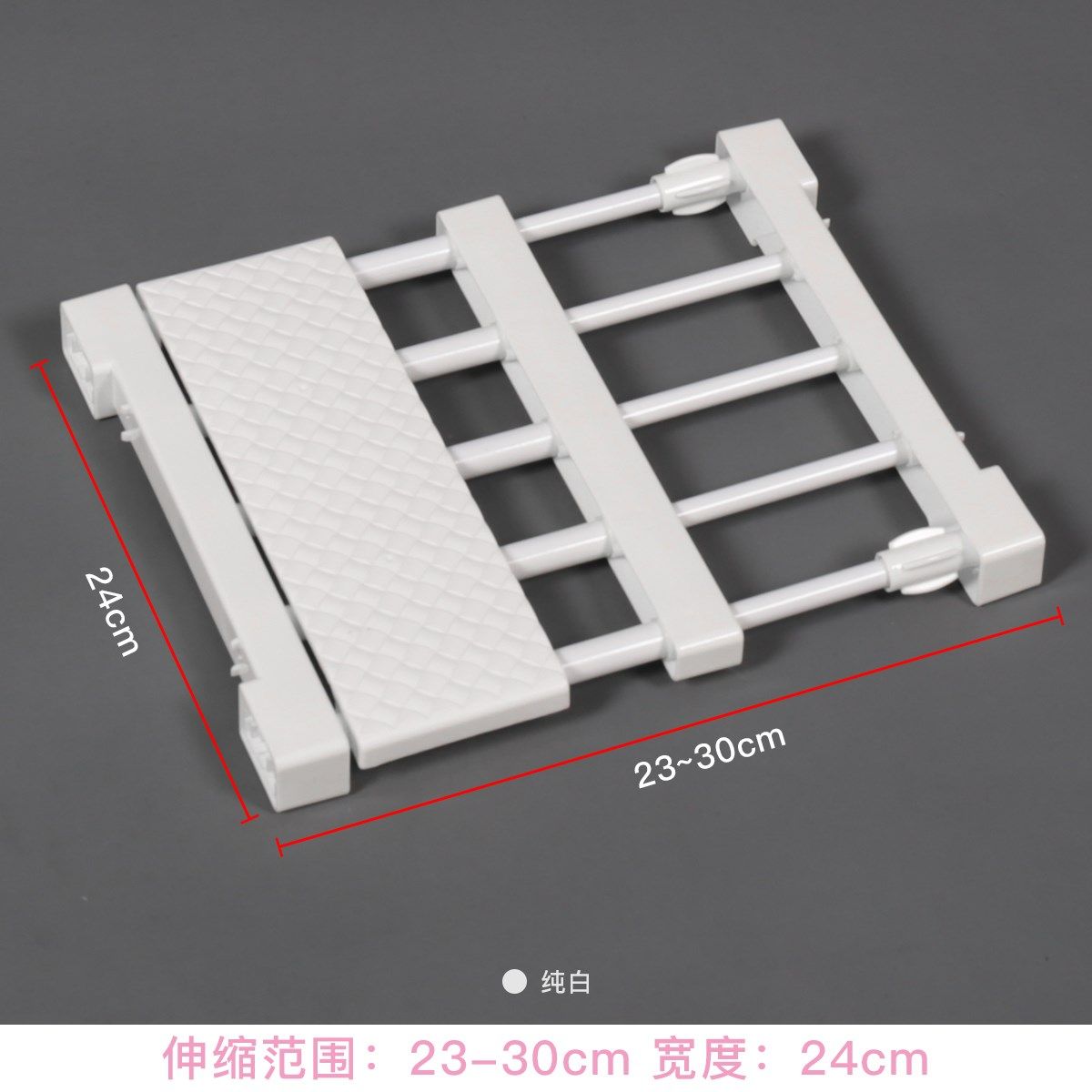 厨柜隔断电视柜更衣柜免钉可伸缩衣柜收纳分层隔板家用内置隔层