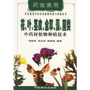 正版书籍花、叶、茎皮、全草、藻、菌类中*材植物种植技术陈国斌  编；冯维希；朱兆羽9787503827006