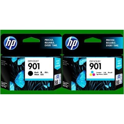 惠普HP 901 CC653AA CC654AA 4500 4580 4660原装正品墨盒