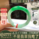 仟喜梵“桑榆暮景”缅甸翡翠玉手镯子女款半山水阳绿冰透玉石处理