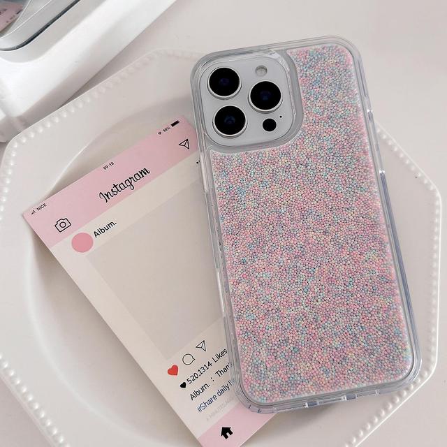 滴胶ins彩色小球适用16pro max苹果15手机壳iphone14防摔13硬套16
