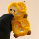 趣味搞怪碱水结面包笑脸适用苹果iPhone16ProMax手机壳15新款14镂空13小众14promax女15pro硅胶16Pro创意全包