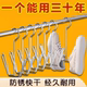 不锈钢晒鞋架阳台窗台防风挂晾鞋架子加粗晒鞋神器免打孔多功能
