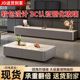 茶几家用客厅小户型加厚岩板简约现代意式轻奢新款茶几电视柜组合