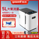 鱼跃牌制氧机家用吸氧机老人用5升L家庭式氧气小型雾化呼吸一体机
