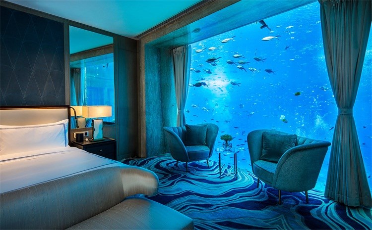 HBA海洋主题度假酒店室内工装装修装饰设计摄影实景图参考资料