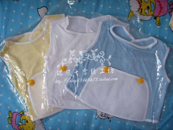 Cross stitch set pure cotton blank Bib Cross stitch Partially Prepared Products baby Supplies Bib Frenum vestin the Home Fabric , Stitch & Tools Accessories , Cross Stitch Kit category - from Buy2taobao.com to provide professional Taobao agent buy service