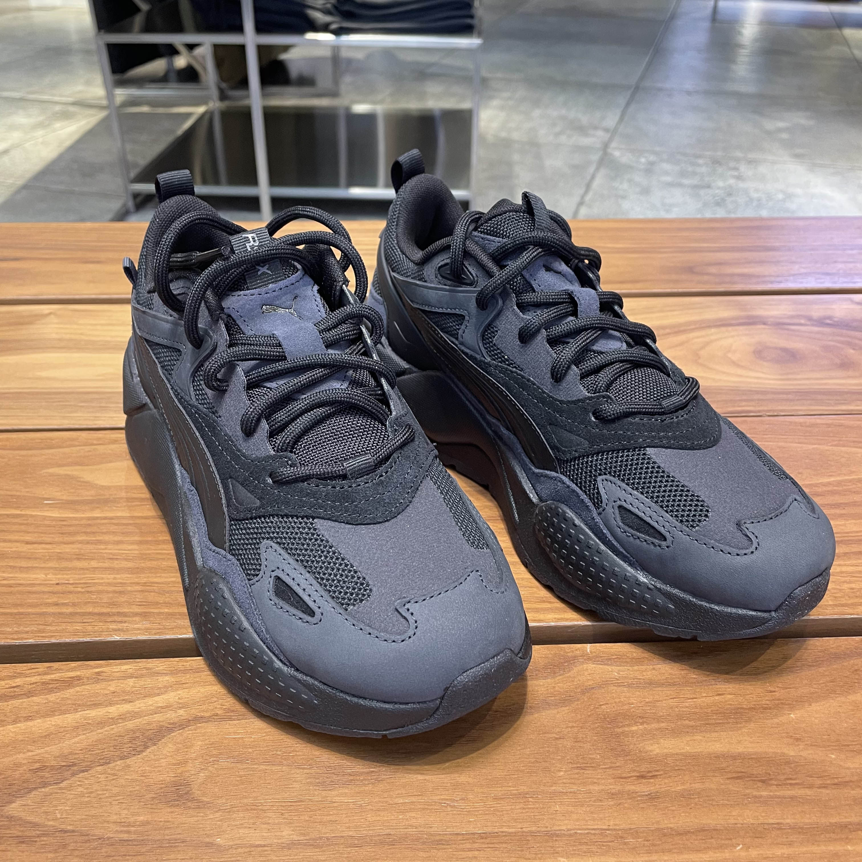 puma彪马rs-x 23年春季男女纯色休闲老爹鞋增高复古休闲鞋390776