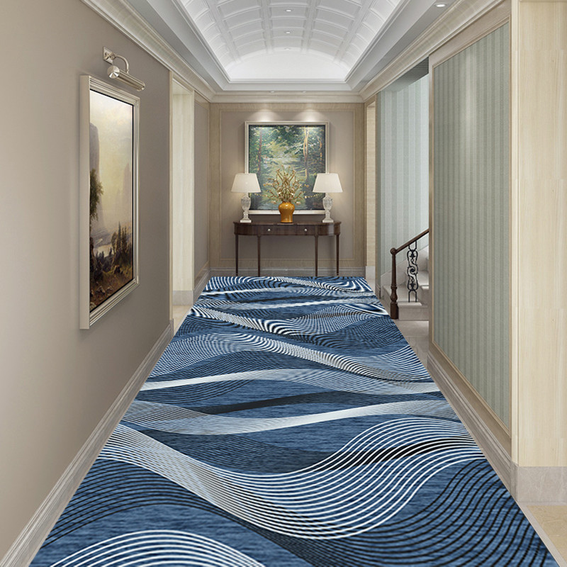 可裁剪宾馆满铺走廊毯简约现代客厅地毯北欧风过道玄关地垫楼梯垫