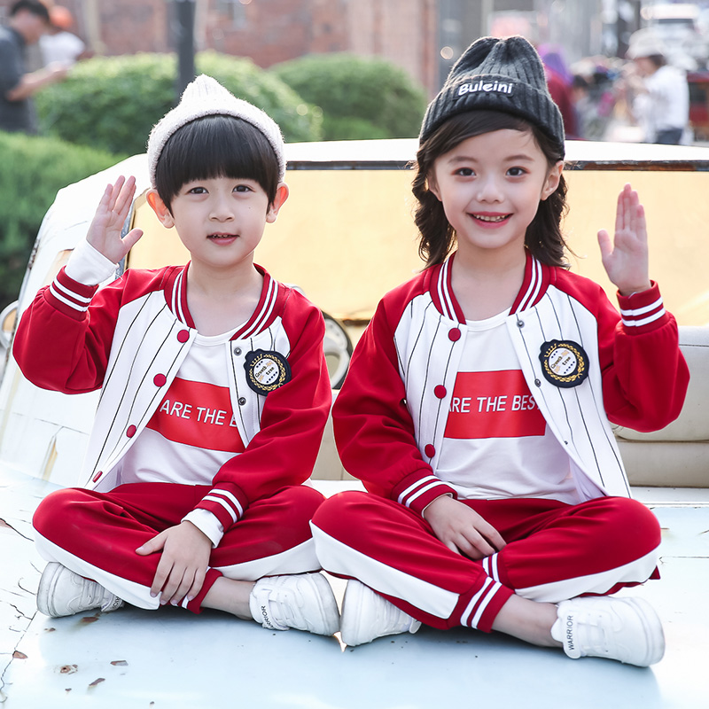 幼兒園園服春秋套裝三件套老師小學生校服運動會兒童棒球服班服在類目 童裝/嬰兒裝/親子裝, 校服/校服定製中 - 來自Buy2taobao.com提供專業的淘寶代購服務