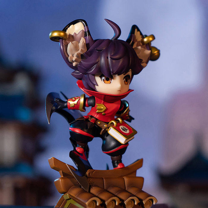 现货王者荣耀q版王都密探李元芳手办模型摆件 送朋友生日纪念礼物