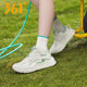 361运动鞋女款夏季网面鞋子2024新款网鞋厚底休闲鞋361度软底跑鞋