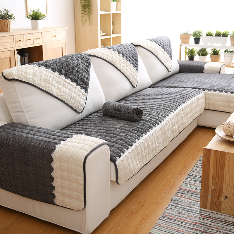沙发垫北欧简约现代防滑布艺四季通用全包万能沙发套罩巾盖布坐垫