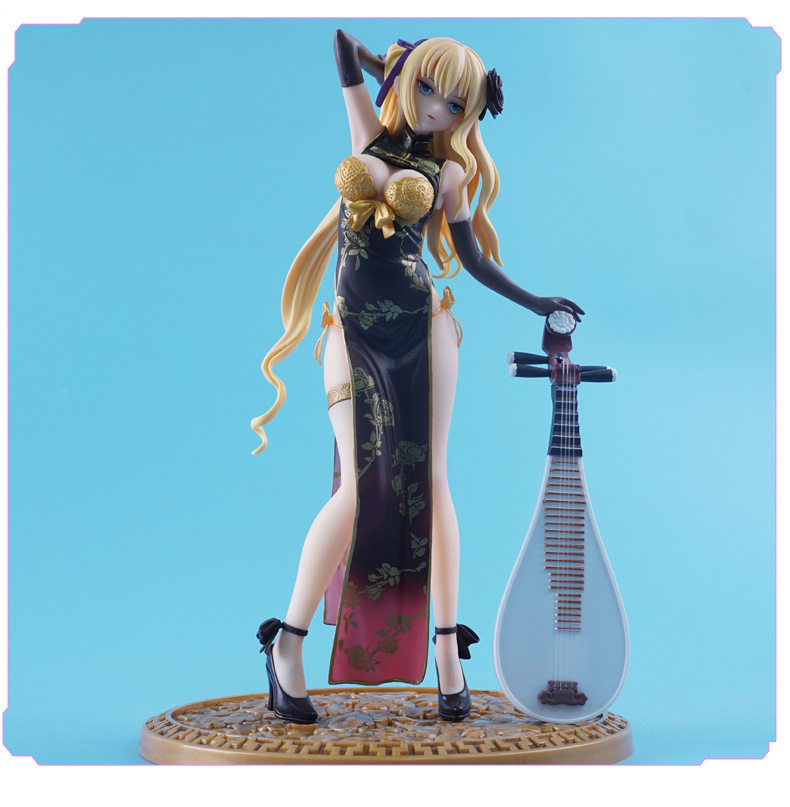 tony幻想金瓶梅金莲黑色旗袍硬体盒装日本美少女其他模型玩具