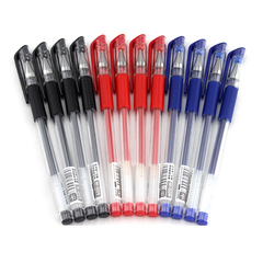 五千年009中性笔碳素笔学生水性笔签字笔办公文具黑/红/蓝色0.5mm