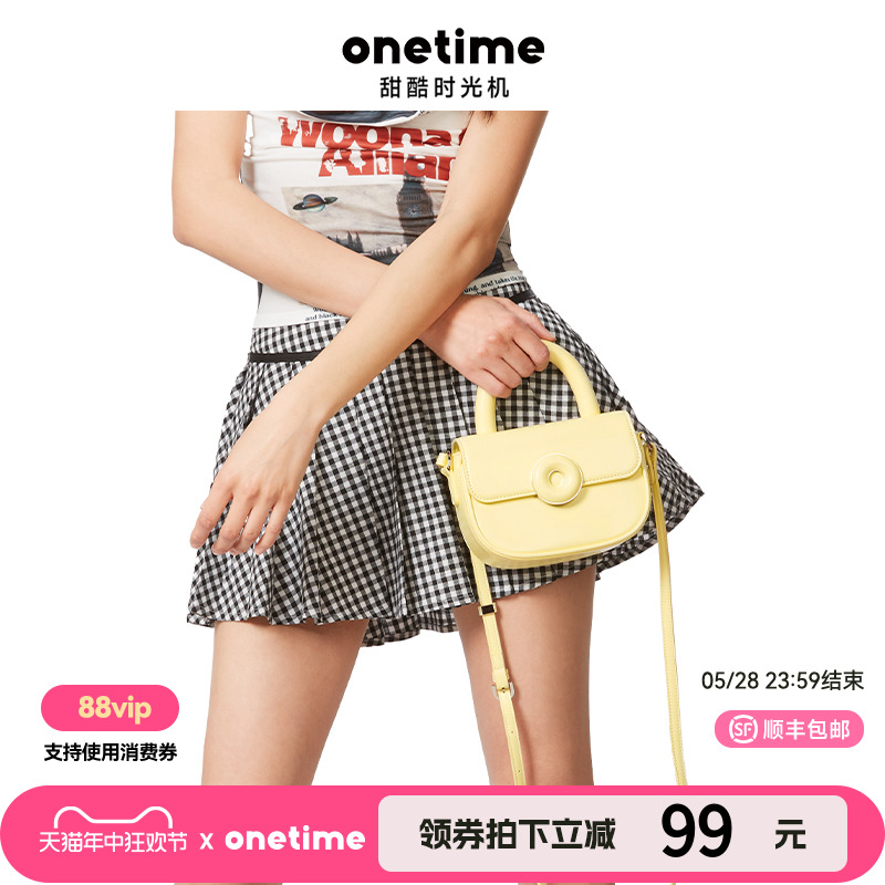 onetime甜甜圈女包新款质感小